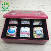 Custom tea tin containers