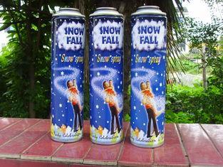 6 Color Printing Snow Spray Cans , Graffiti Spray Paint Can