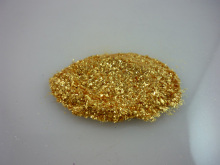 Crystal golden mica pearlescent pigments powder
