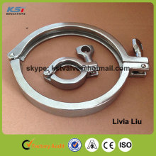 China manufacturer stianless steel ss304 8" sanitary tri clover clamps