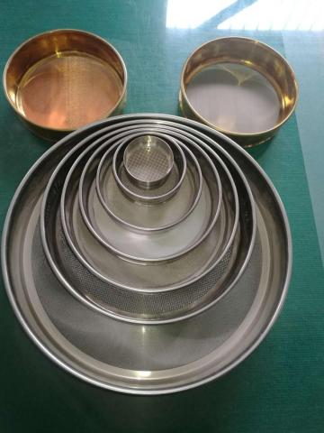 Test Sieve Customized Micron Copper Brass Test Sieve