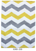 Microfiber Thin Yarn Carpet with design