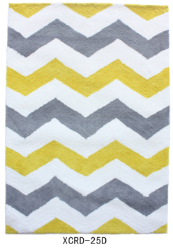 Microfiber Thin Yarn Carpet with design