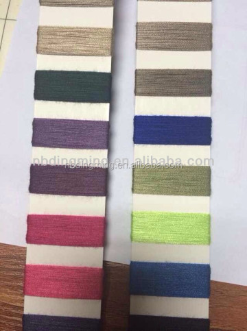 Bobbin thread with paper cardboard sides