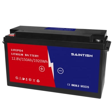 12.8V 150Ah Rechargeable Lithium Ion Battery