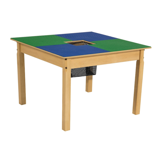 GIBBON legos table en bois Building Block Table