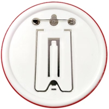 Personalized 100mm Badge Decorative Photo Frame for Table