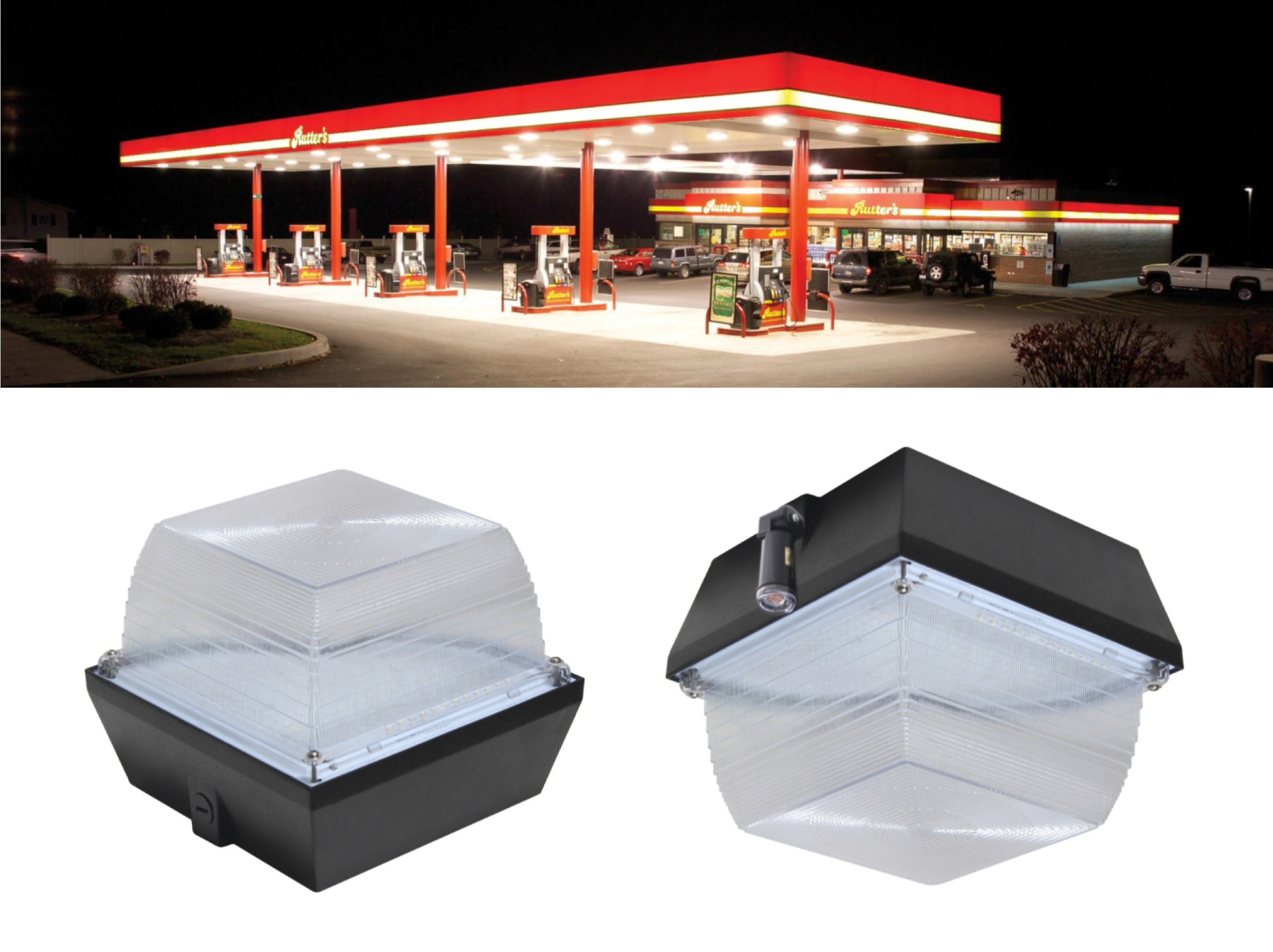 LED Canopy Lights