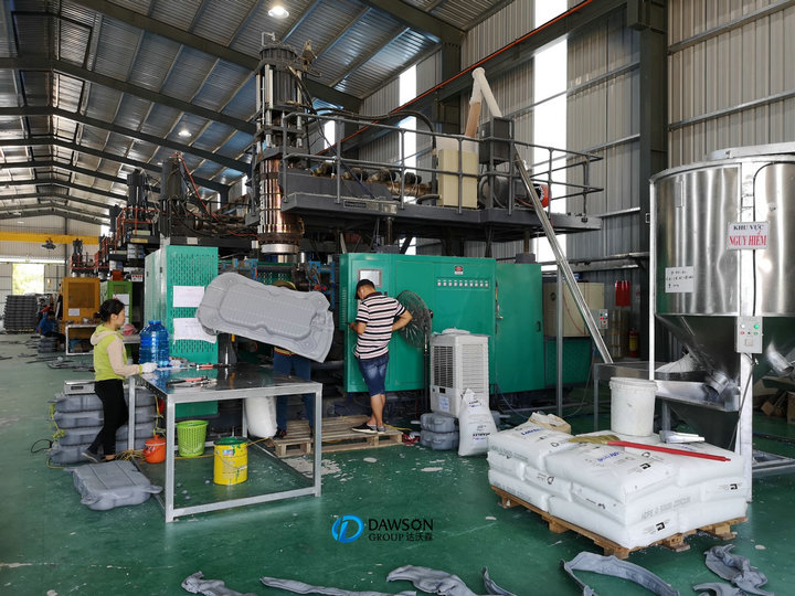 Automatic Plastic Solar Panel Floater Blowing Machine