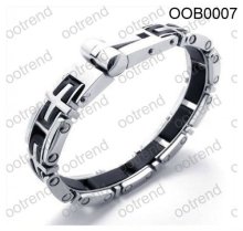 Fashion Stainless Steel spring shock hand cuffs for men ,spring shock hand cuffs
