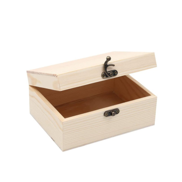 Antique Style Customizable Wooden Gift Boxes for Jewelry Packaging