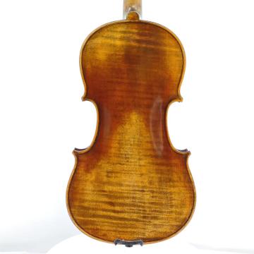 Violino profissional feito à mão em madeira maciça de tamanho real