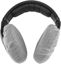 Free Shipping: Universal Sanitary Headphone Covers for On-Ear Earphones - Fits Large & Medium Headphones