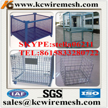 KANGCHEN Warehouse Steel Welded Galvanized Storage Cage