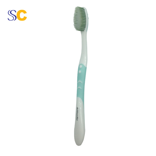 High Quality Soft Rubber Tip Bristle Toothbrush