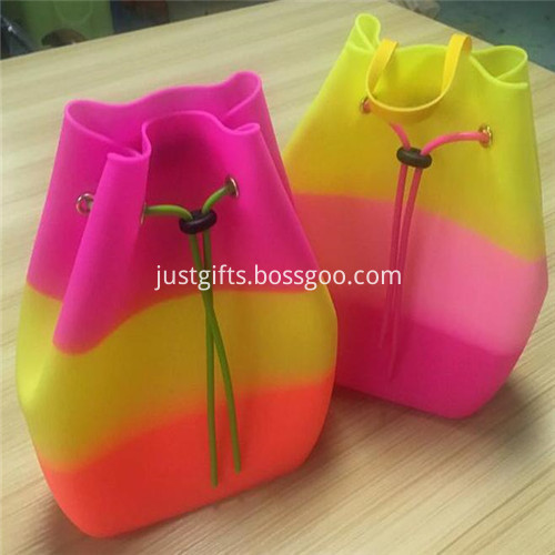 Promotional Candy Colors Silicone Backpack Bag for Kids2