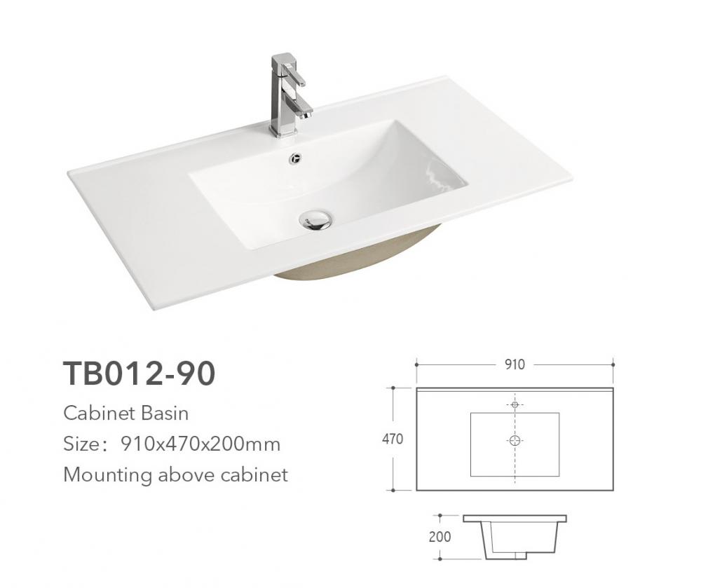 Tb012 90 Cabinet Basin