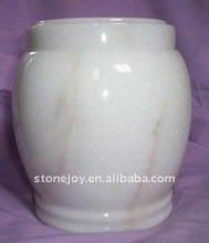 White Marble Urn