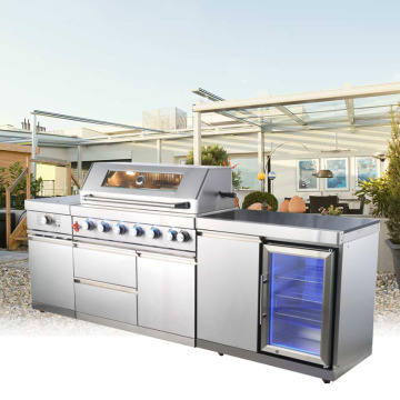 Custom Modern Design Stainless Steel Prefab Kitchen Cabinets Stainless Steel Kitchen Cabinets Price and Furniture