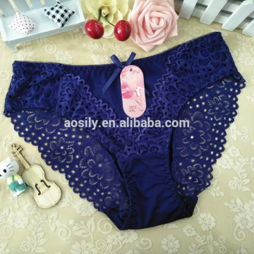 AS-A3512 wholesale female undergarments sexy seamless lace panties in bulk