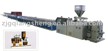 PVC profile extrusion line/plastic profile machines/plastic machines/extrusion machines