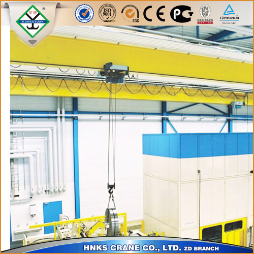 Chinese Top 3 Kuangyuan brand steel factory overhead crane from HNKS