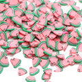 Nouvelle arrivée 5mm Kawaii pastèque polymère argile tranches arrose pour artisanat bricolage faisant des décorations d&#39;art d&#39;ongle décor de téléphone