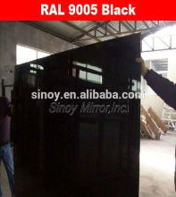High Quality SINOY 4mm black mirror glass/colored mirror glass sheet/mirror glass sheet black 2134x3300mm 2440x3300mm