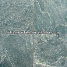 Green natural honed slate tile for wall and floor