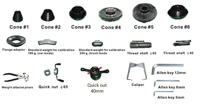 truck and passenger wheel balancer/used wheel balancer