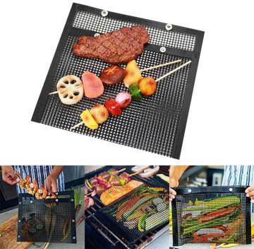 Easy-cleaning non-stick PTFE coated BBQ grill mesh bag