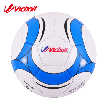 hand sewn PU material soccer ball size 5
