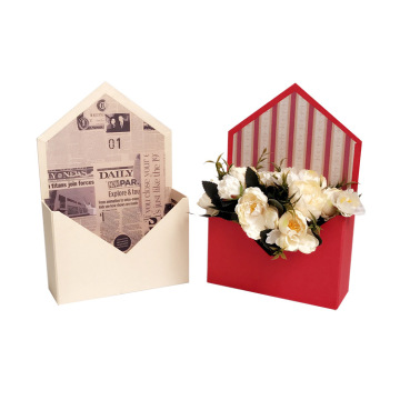 Envelope shape luxury flower box