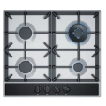 Four Rings Built-in Stove Top in Stainless Steel