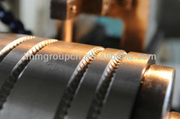 Cemented carbide roll ring for finishing mill