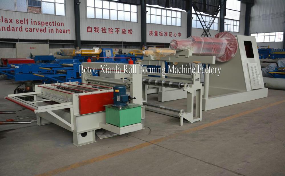Uncoiling Slitting Cutting Collecting Line