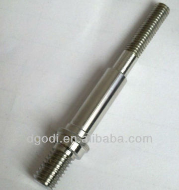 stainless steel double end threaded lock pin bolt, bolt pin