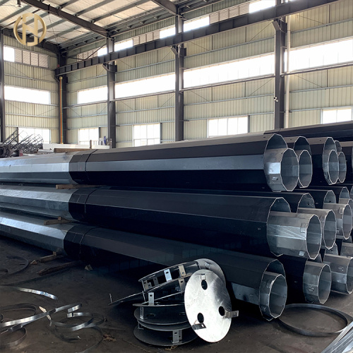 Transmission Galvanized Steel Electric Pole