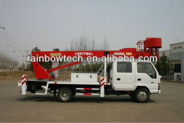 overhead working truck