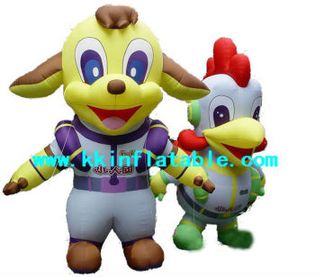 cheap inflatable model cartoon walking