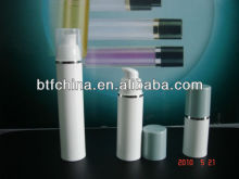 30ml white plastic cosmetic bottle