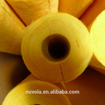 Fireproof Glasswool Thermal Insulation Pipe