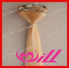 24 inch clip on hair extension clip on indian hair extensions