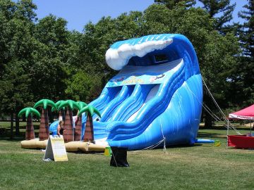 giant inflatable slide for adult and kids slide inflatable water slide/blue water slide 081