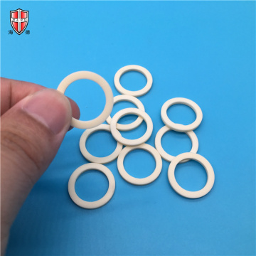 alumina zirconia সিরামিক আস্তরণের গ্যকেট স্পেসার ওয়াশিং