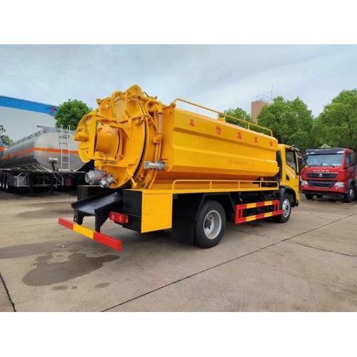 Dongfeng 4x2 vacuum sewage suction truck