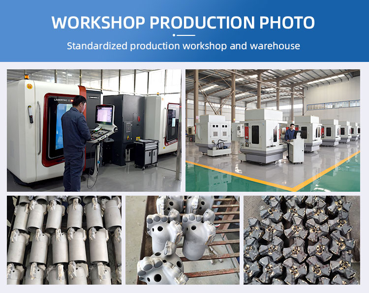 5 inch 6 inch 7 inch Steel Body PDC Bit Drill Rock for Sale