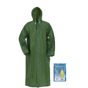 Custom New Design Waterproof fabric Reusable Pvc Raincoat