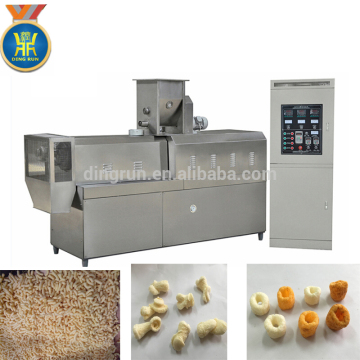 extruded puff snacks food produce machinery