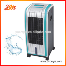 Multi function portable air cooler with 2 ice boxes